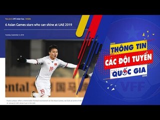 Quang Hải được AFC vinh danh là "cậu bé vàng" của bóng đá Việt Nam | VFF Channel