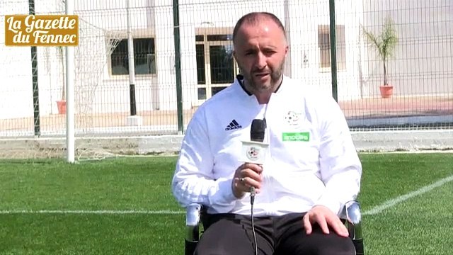 Interview de Belmadi sur FAF TV avant d'affronter la Tunisie