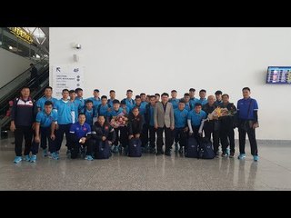 Hình ảnh mới nhất của ĐT U23 Việt Nam lên đường dự VCK U23 Châu Á 2018