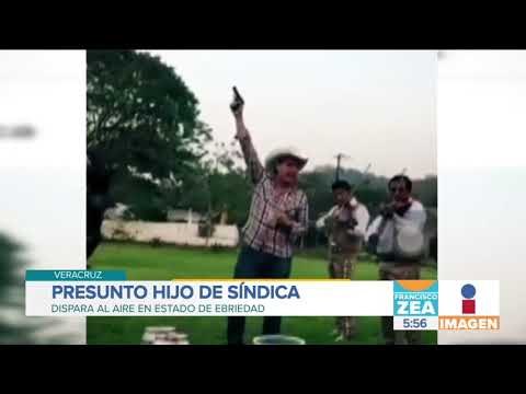 Hijo de síndica se graba disparando al aire y cantando | Noticias con Francisco Zea