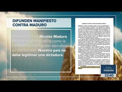 Manifiesto contra la visita de Maduro a México” | Noticias con Ciro Gómez Leyva