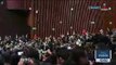 Gritos en Cámara de Diputados mientras llega López Obrador | Toma de protesta