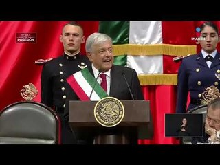 López Obrador quiere que mexicanos se queden en México y sean felices | Toma de posesión
