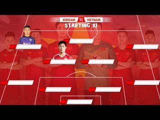 Xuân Trường - Quang Hải sát cánh trong đội hình ĐT Việt Nam dự kiến đấu Jordan