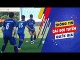 ĐT U23 Việt Nam tập làm quen trên sân Mỹ Đình trước giải Tứ hùng | VFF Channel