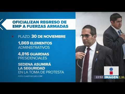 Desaparecerá formalmente el Estado Mayor Presidencial | Noticias con Ciro