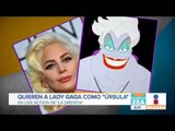 Lady Gaga podría ser Úrsula en la nueva versión de La Sirenita | Noticias con Francisco Zea