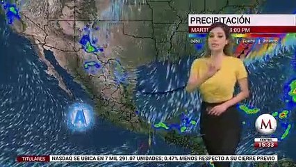 El clima para mañana 26 de marzo, con Pamela Longoria