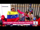 Otro apagón afecta zonas de Venezuela | Noticias con Yuriria Sierra