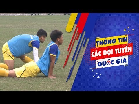 U22 Việt Nam tích cực tập luyện trước trận thử lửa với CLB Ulsan Hyundai | VFF Channel