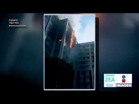 Así quedaron las oficinas de Conagua tras el incendio | Noticias con Francisco Zea