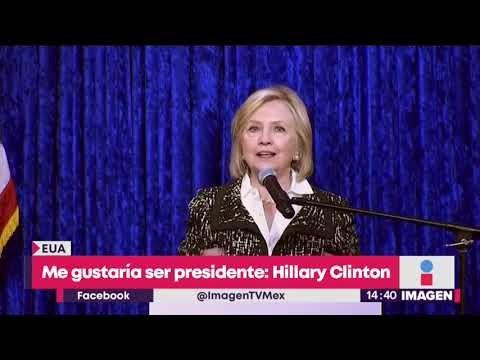 Hillary Clinton confirma que buscará de nuevo ser presidenta | Noticias con Yuriria