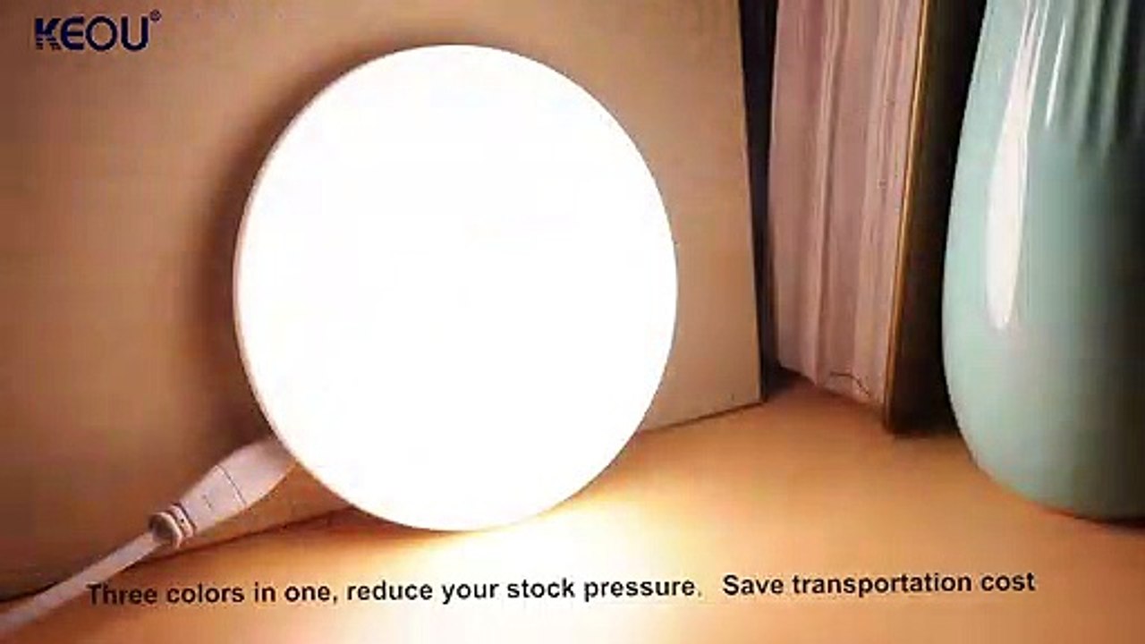 KEOU Frameless led panel Three colors in one