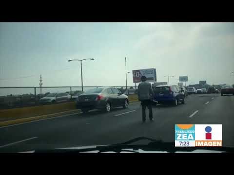 Misterioso hombre deambulaba por carriles centrales de Circuito Interior | Noticias con Zea