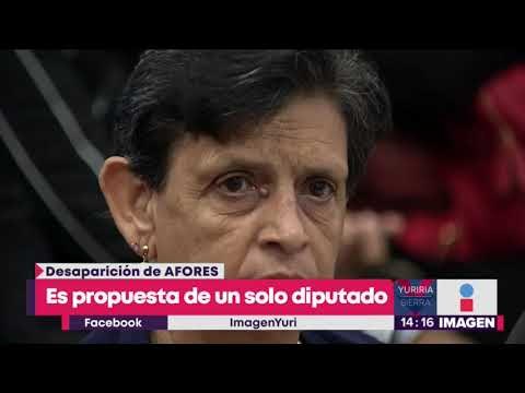 Diputado propone desaparecer las AFORES | Noticias con Yuriria Sierra
