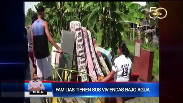 Vicepresidente recorrió zonas afectadas por inundaciones