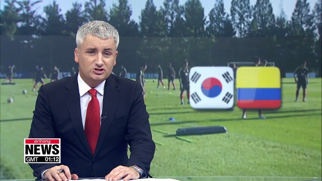 S. Korean national football team set for friendly clash with Colombia on Tuesday night