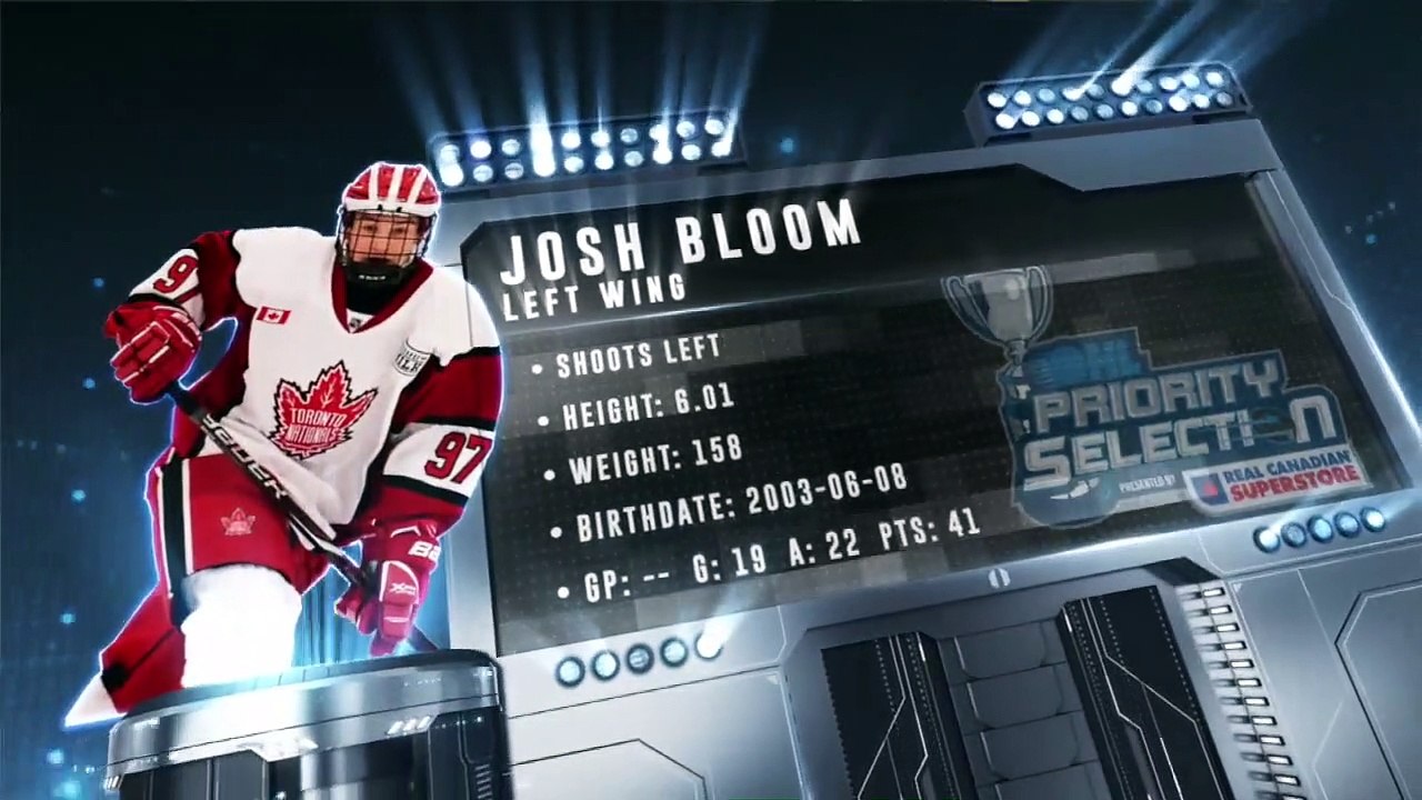 Josh Bloom OHL Draft Profile