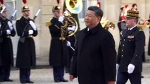 Macron recebe Xi Jinping
