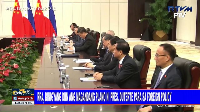 SOJ Guevarra, binigyang diin ang magandang plano ni Pres. #Duterte para sa foreign policy