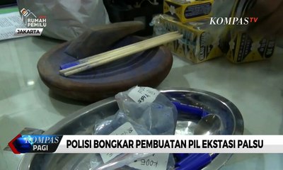 Polisi Bongkar Pembuatan Pil Ekstasi Palsu, Pemesannya Seorang Narapidana