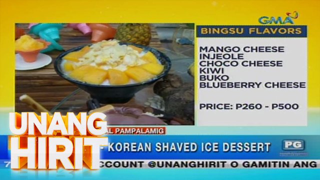 Unang Hirit: International version ng Pinoy halo-halo, tikman!