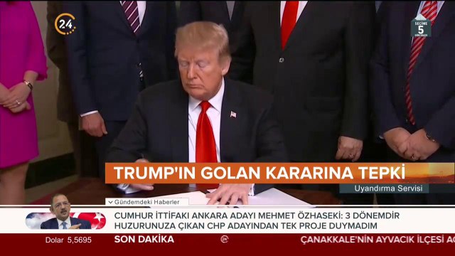 Trump'ın Golan kararına tepki