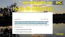 Liturgia das Horas: Vésperas de TERÇA-FEIRA DA III SEMANA DA QUARESMA