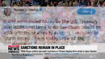 U.S. sanctions against North Korea and Trump's tweet on them cause situation on Korean Peninsula to take another turn