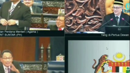 'Panas' di Parlimen