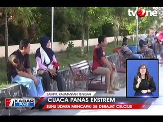 Cuaca Panas Ekstrem Mencapai 35 Derajat Celcius