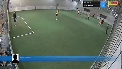 Faute de Hugo - BIG TESTO Vs FC POKEMON  - 25/03/19 20:00 - LIGUE 3 - Poitiers Game Parc