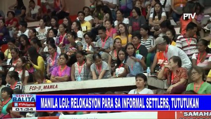 Manila LGU: Relokasyon para sa informal settlers, tututukan