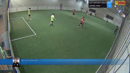 But de Thomas (2-2) - LES TONTONS FLINGUEURS  Vs CARMEL TEAM  - 25/03/19 21:00 - LIGUE 2