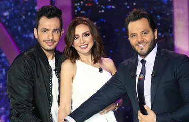 شاهدوا احتفال أنغام وأحمد إبراهيم بزواجهما في أول ظهور إعلامي