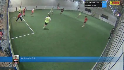 But de thomas (8-8) - LES TONTONS FLINGUEURS  Vs CARMEL TEAM  - 25/03/19 21:00 - LIGUE 2