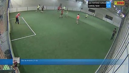 But de Antonin (11-9) - LES TONTONS FLINGUEURS  Vs CARMEL TEAM  - 25/03/19 21:00 - LIGUE 2