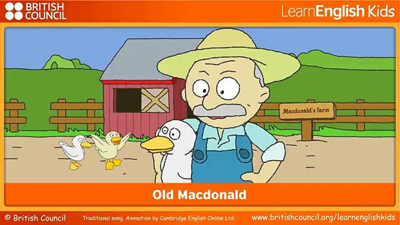 Old MacDonald had a farm - LearnEnglish Kids