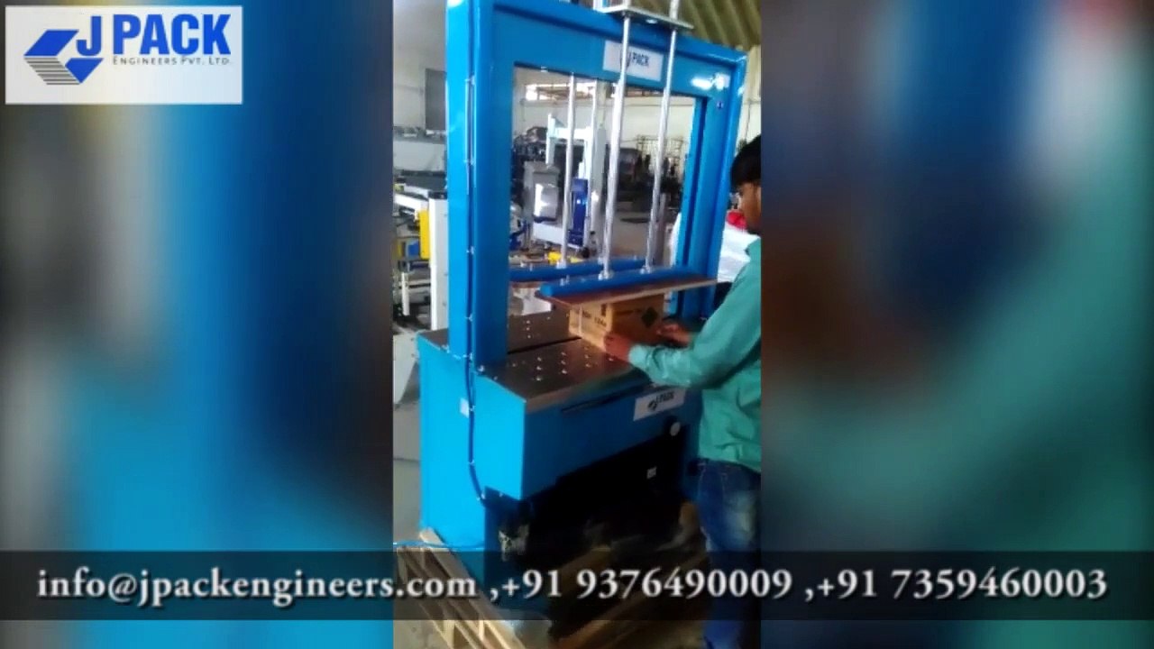 Automatic Strapping Machine with Top Pressing