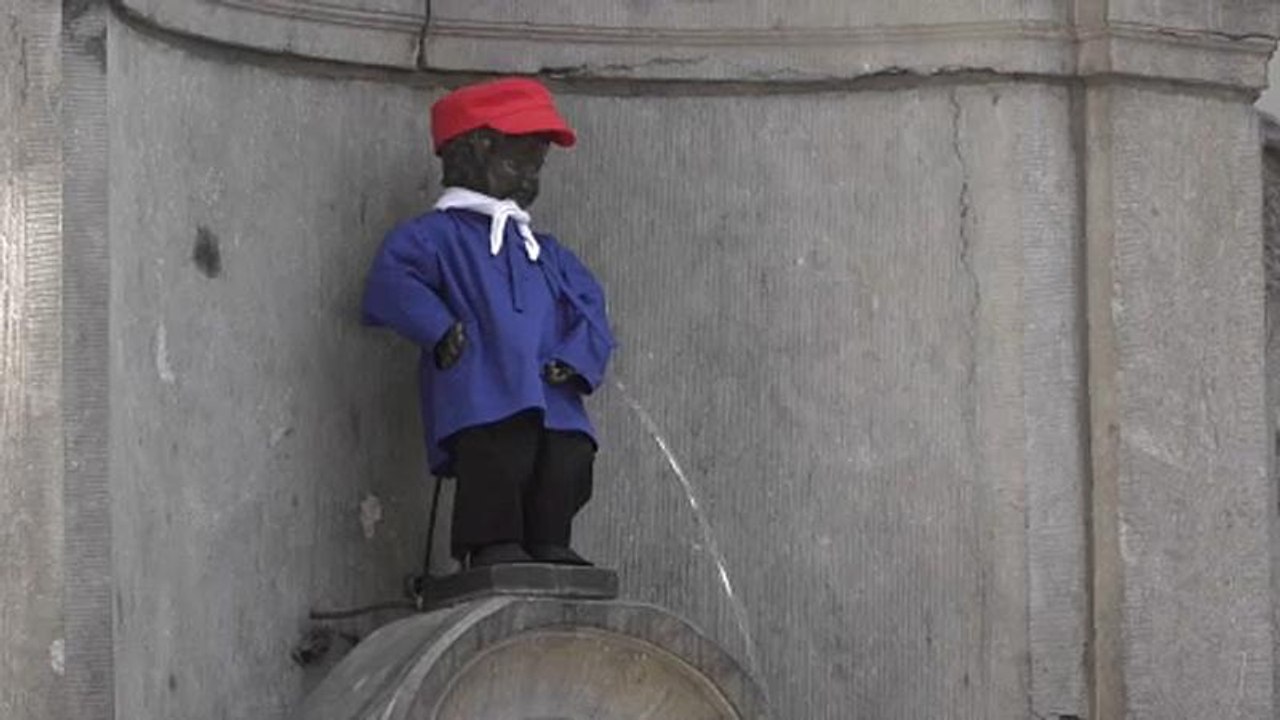 Manneken Pis wird umweltfreundlich