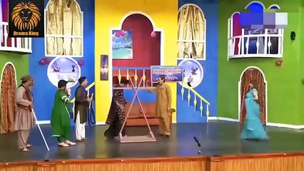 Pakistani Stage drama Best 40 Funny scene 2019 Nasir Chinyoti and Zafri Khan