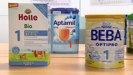 "수입 분유, 국내 분유보다 영양성분 함량 낮아" / YTN