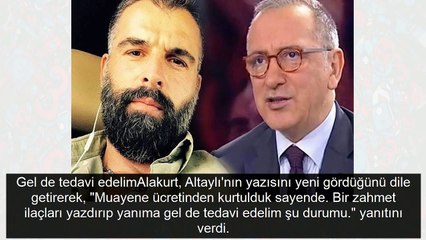 Mehmet Akif Alakurt'tan Fatih Altaylı'ya olay yanıt "erkeklik sorunu var" demişti
