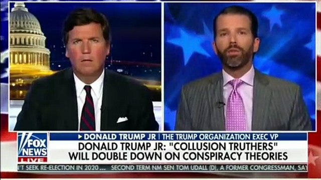 Donald Trump Jr. Rails Against Democrats In Fox News Interview
