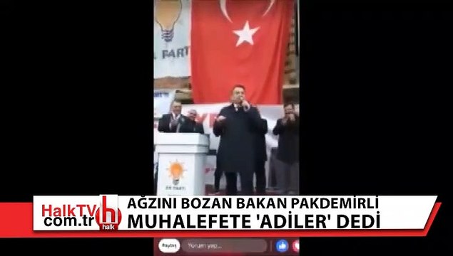 Bakan Pakdemirli de ağzını bozdu: Bu adilere sandıkta gereken cevabı verecek misiniz?