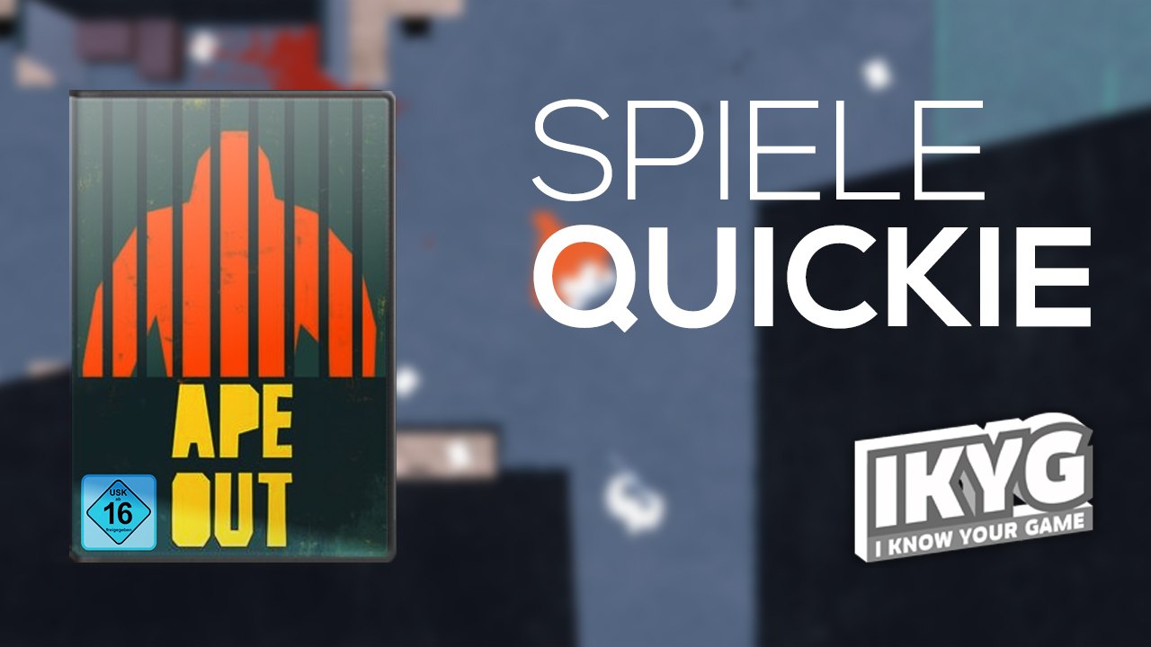 Ape Out - Spiele-Quickie