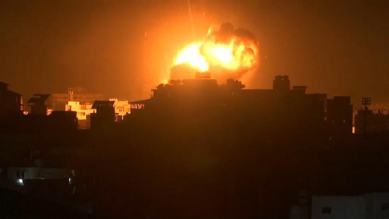Israel launches air strikes on Gaza over missile attack