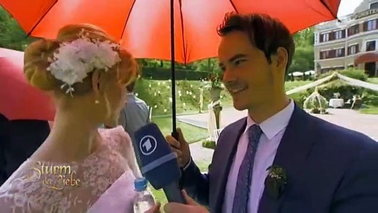 Backstage Hochzeit von Luisa und Sebastian | HD Sturm der Liebe