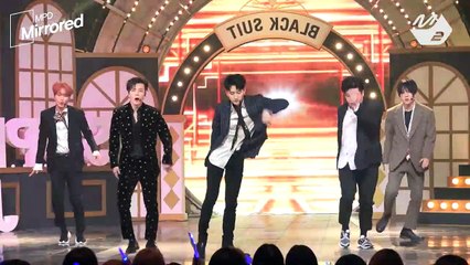 [Mirrored MPD직캠]  슈퍼주니어 거울모드 직캠 'Black Suit' (SUPER JUNIOR FanCam) | @MCOUNTDOWN_2017.11.9