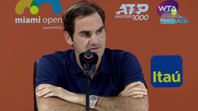 ATP - Miami Open 2019 - Roger Federer est en huitièmes : J'ai hâte de le jouer Daniil Medvedev
